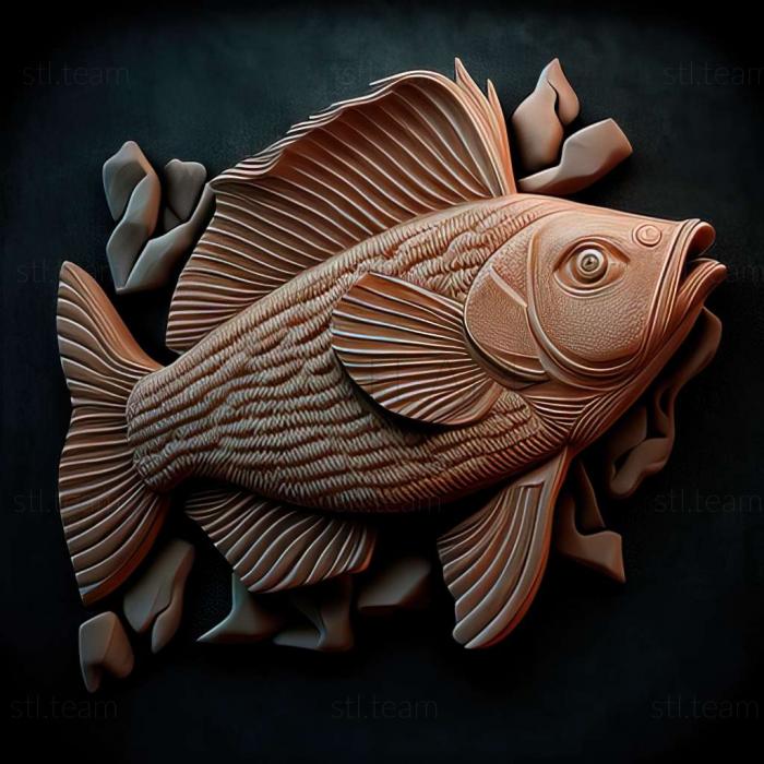 3D модель Харацинові риби (STL)
